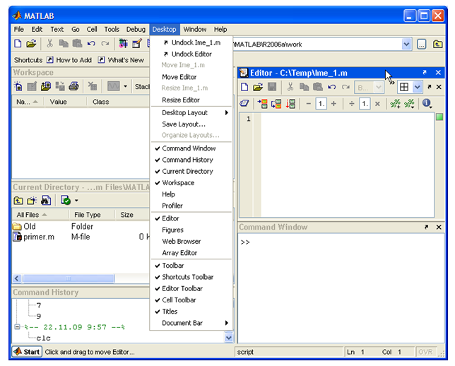 Computation with MATLAB